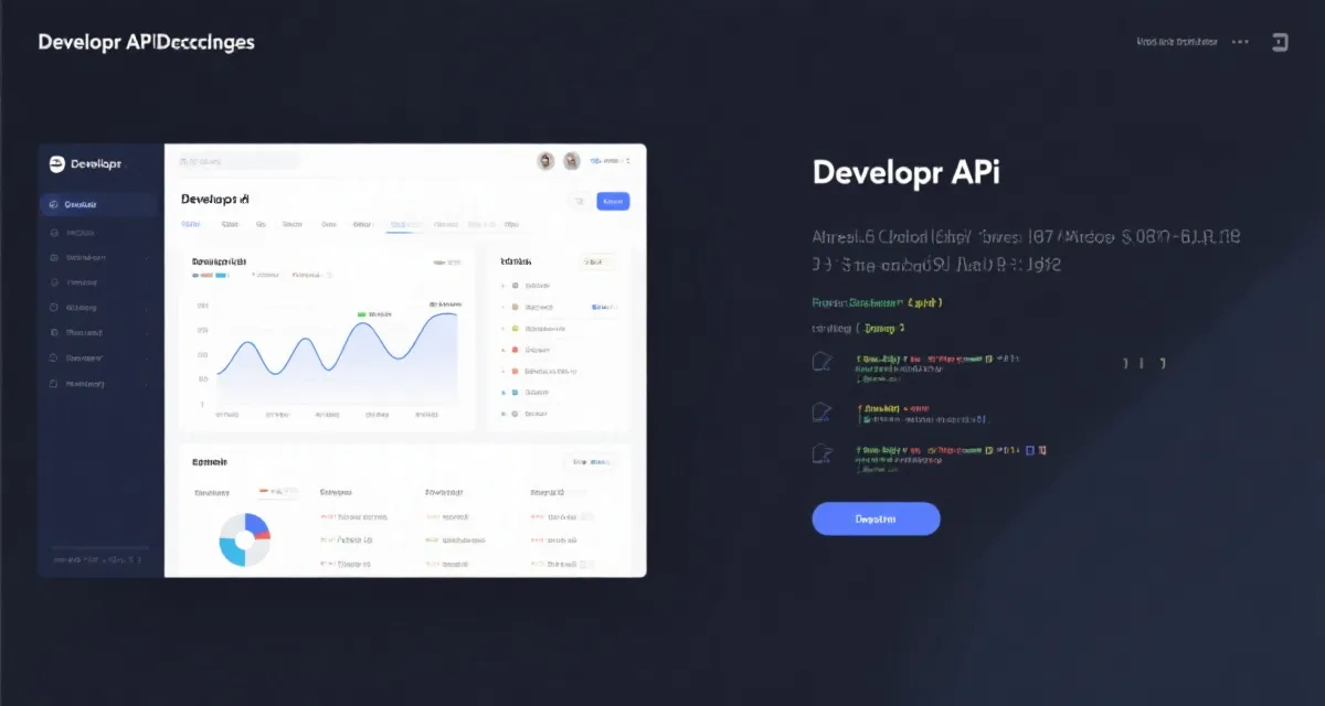 API与开发者文档示意